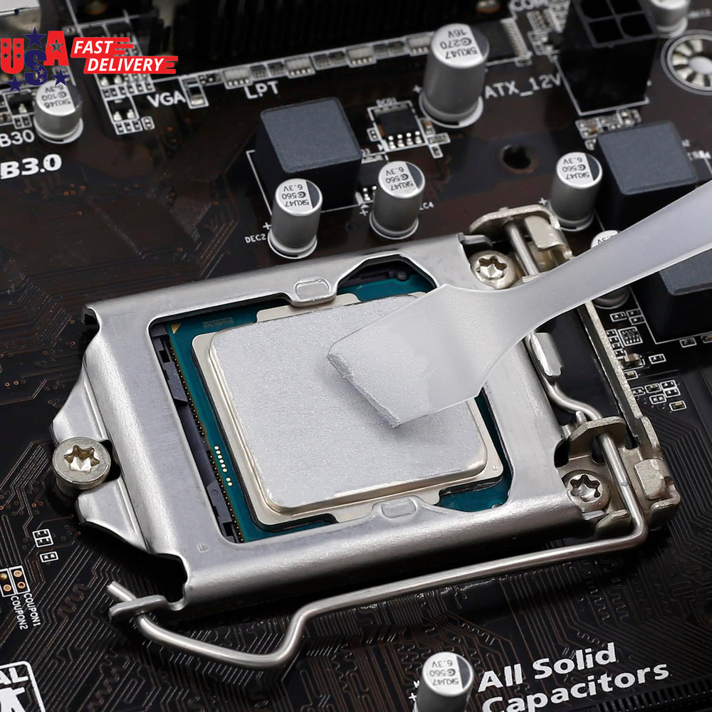 2 Pack GT1 Silver CPU Thermal Paste (1 g*2) High Performance Thermal Compound &