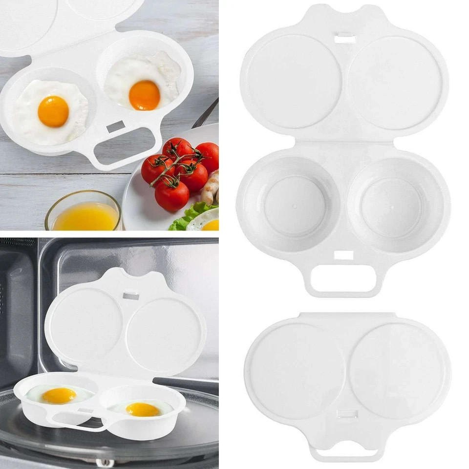 Microwave Egg Poacher,Poached Egg Cooker,Egg Maker Poached Egg Steamer Kitchen*