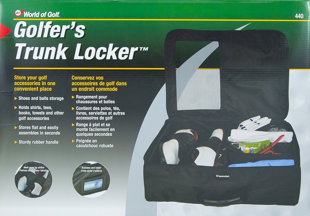 Single Layer Trunk Locker , Black