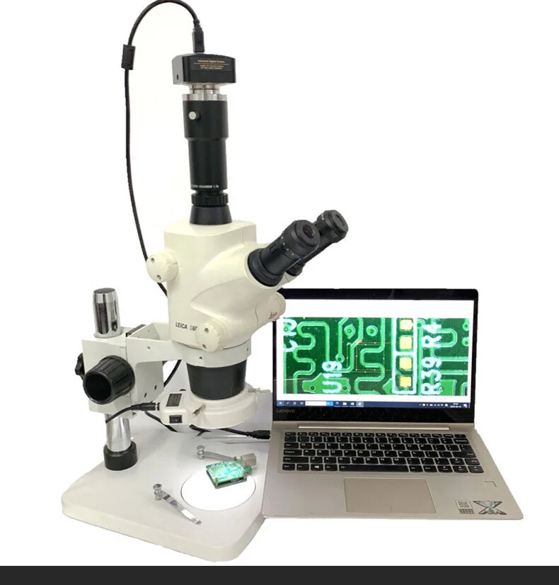 0.32X 0.5X 1X C Mount Adapter Trinocular Leica Stereo Microscope Camera Adapter