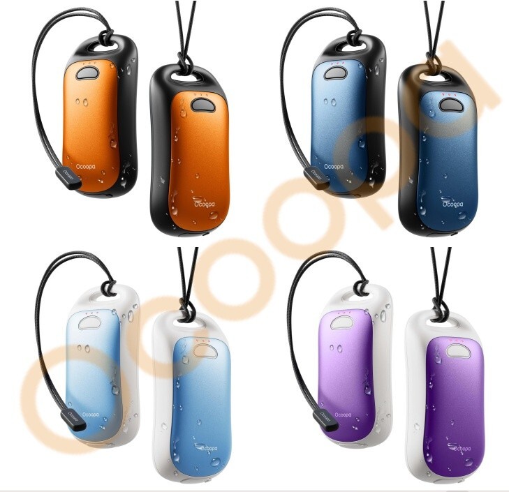 OCOOPA Magnetic 2in1 Hand Warmers Rechargeable Waterproof 6000mAh Camping