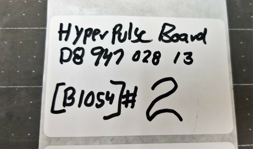 PRC CORP. HYPERPULSE BOARD MODEL 100, D8-947-028-13 [B10S4]#2