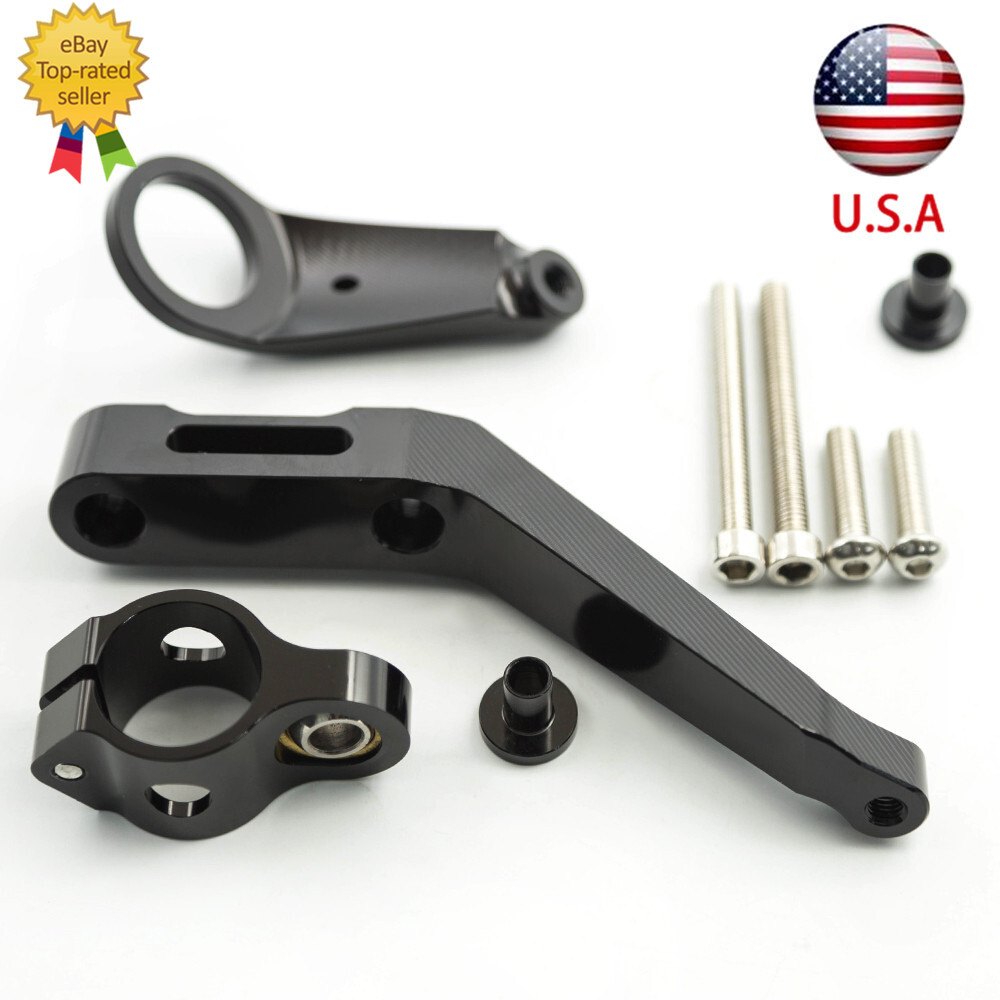 For Honda CBR954RR 2002 2003 CNC Steering Damper Bracket Mount Hardware Adjust