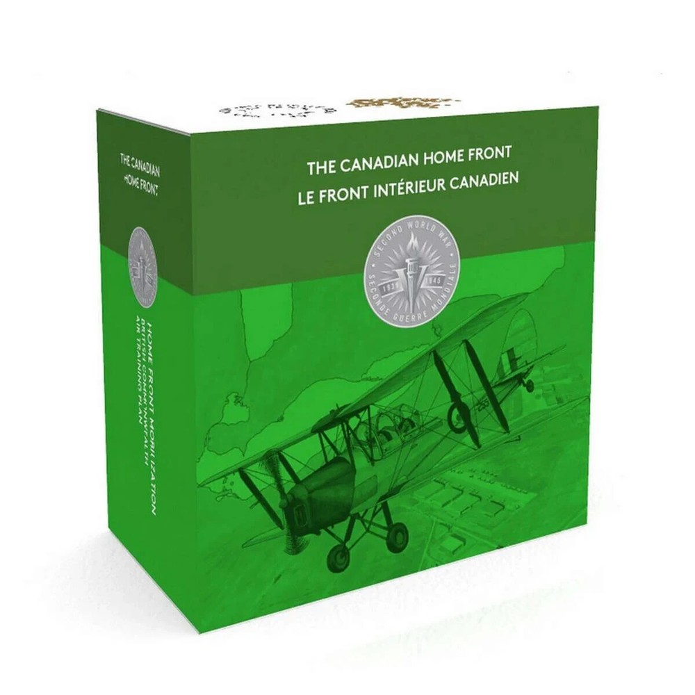 2016 $20 British Commonwealth Air Training Plan 1 oz Fine Silver