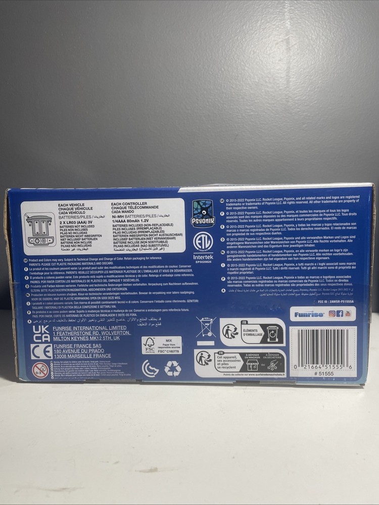 Rocket League 51555 Micro RC Battle Vehicle 2 Pack