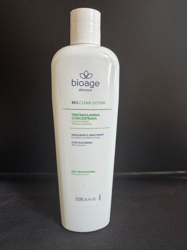 Bioage Triethanolamine – Deep Cleansing & Extractions.
