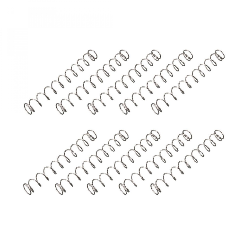 10PCS 0.02" Wire Dia 0.2" OD 1.7" Long Pinball Machine Compression Spring