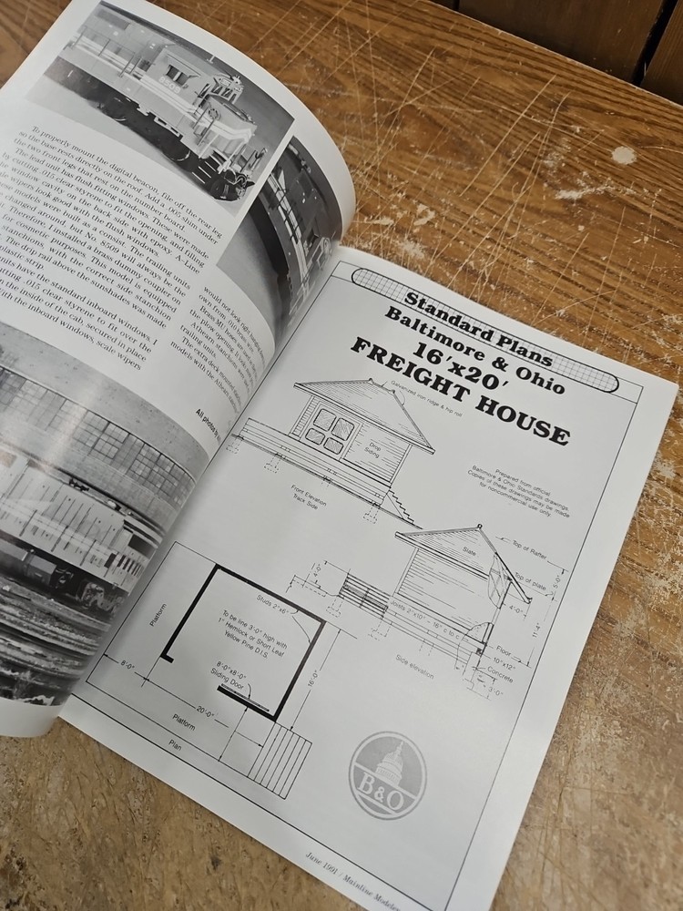 Vintage Mainline Modeler Magazine June 1991