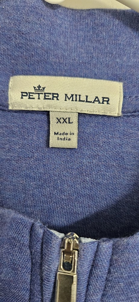 Peter Millar Men's Pullover Zip Jacket Size XXL