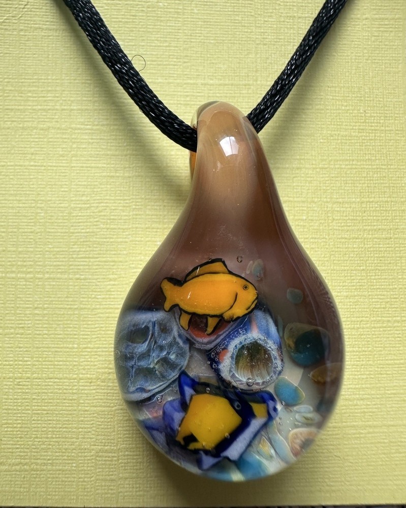 Martin & MacArthur Reef Pendant With Black Cord