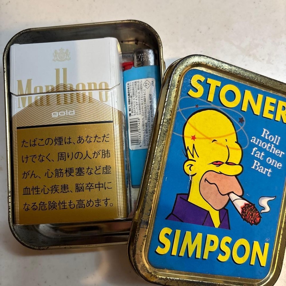 Homer Simpson Can, Vintage, 1990s