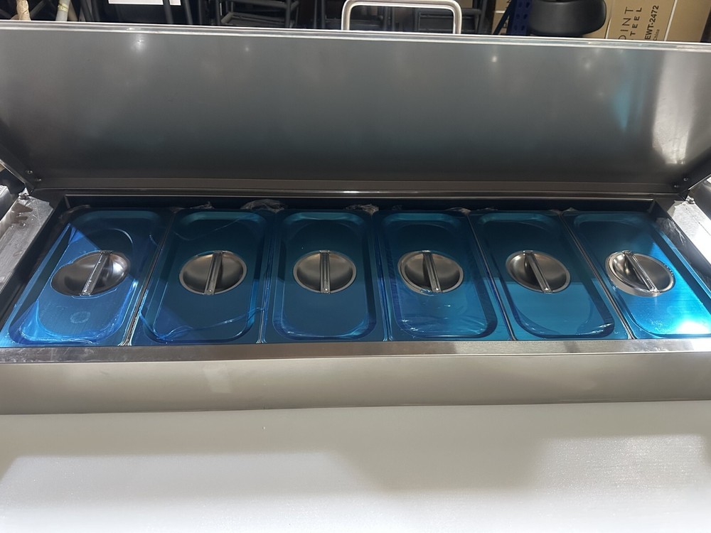 1 DOOR REFRIGERATED PIZZA PREP TABLE 48"