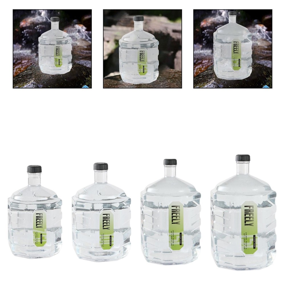 Water Storage Container Versatile Clear Storage Jug for Hiking RV Drinking