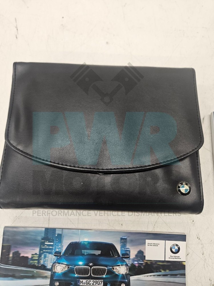 BMW 1 Series E20 Manual Book Pack Wallet E20 Book Pack