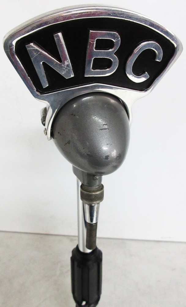Astafic Table Microphone with "NBC" marque