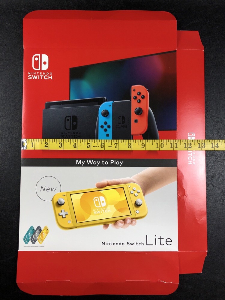 2x Large Nintendo Switch/Switch Lite & Spectra Controller - Promo Display Boxes