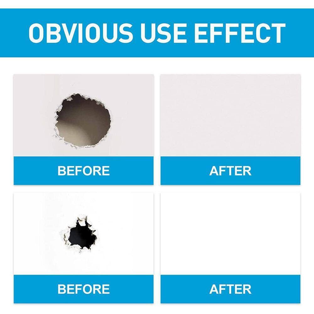 Drywall Repair Patch Kit Includes 2 Wall Mending Agent, 2 Nozzle Extender, 1 Scr