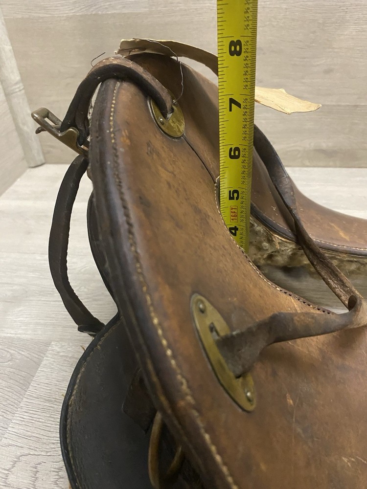 Rare McClellan Calvary Saddle 1902-1908 Authentic! Has Stampes (See Desc)