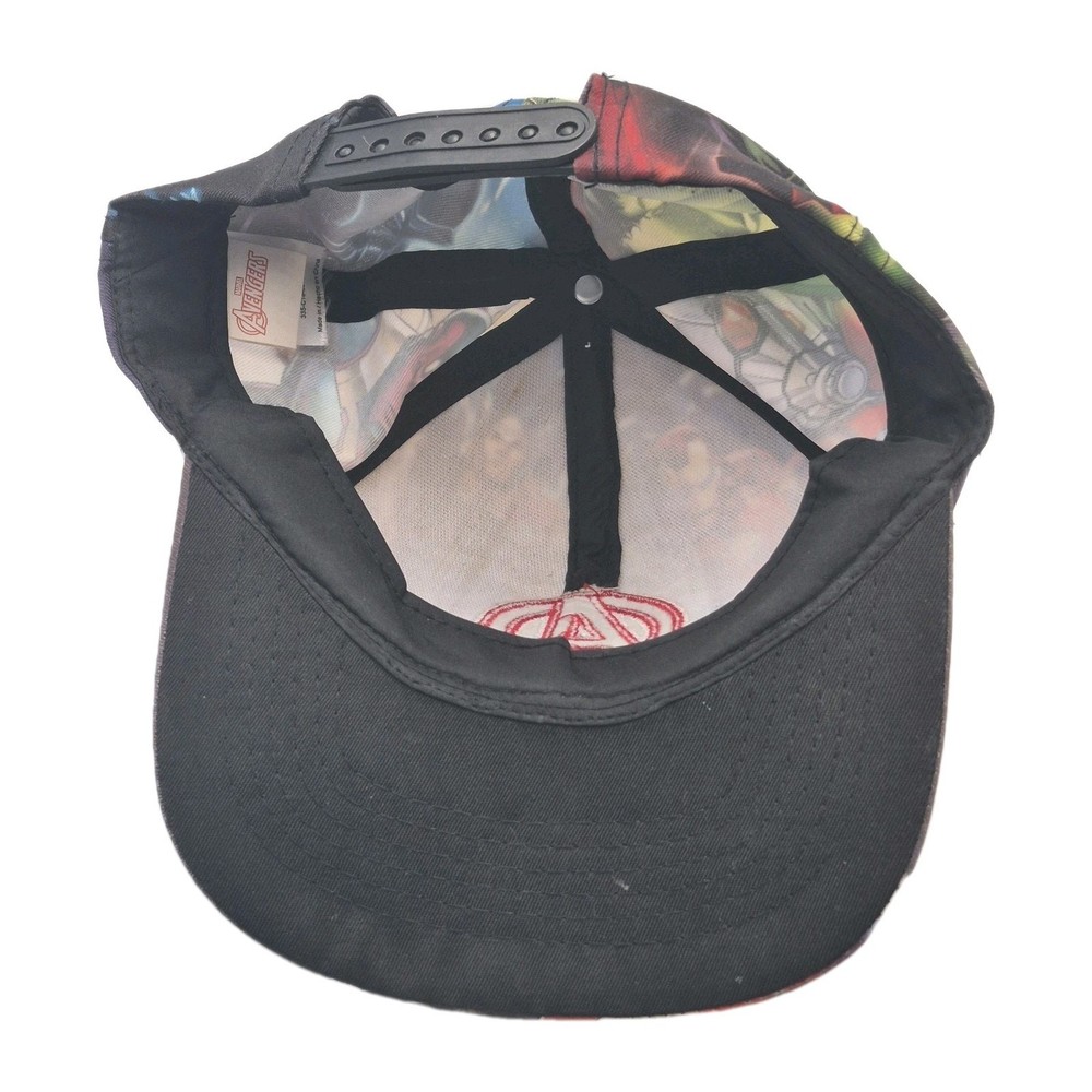 Marvel Avengers Kids Snapback Cap Multicolored Cotton One Size