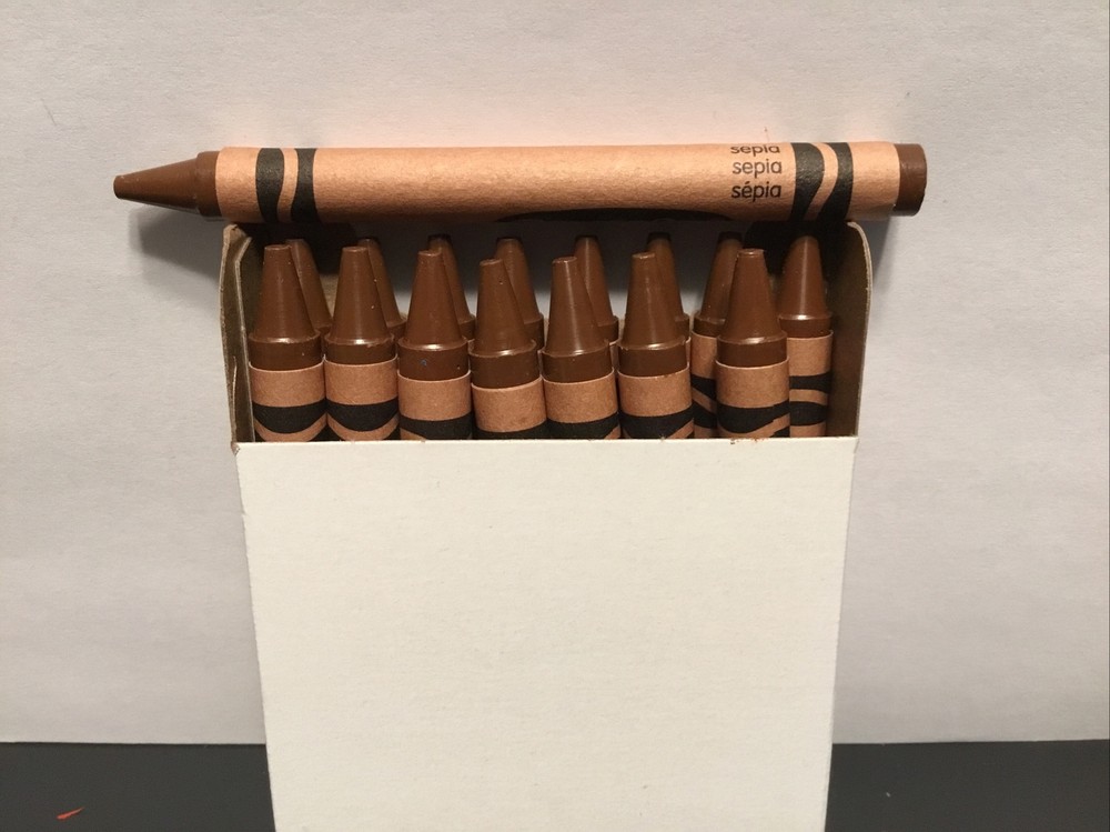(16) Crayola Crayons (sepia) BULK