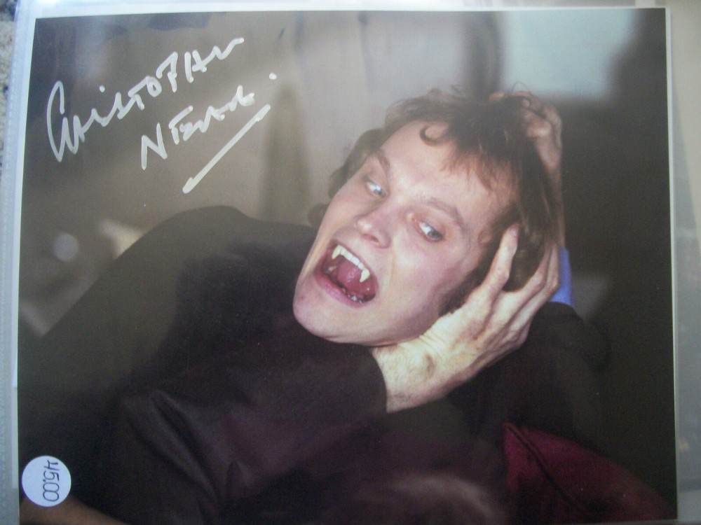 CHRISTOPHER NEAME--8X10 AUTOGRAPHED PICTURE-ACTOR DRACULA  A.D. 1972
