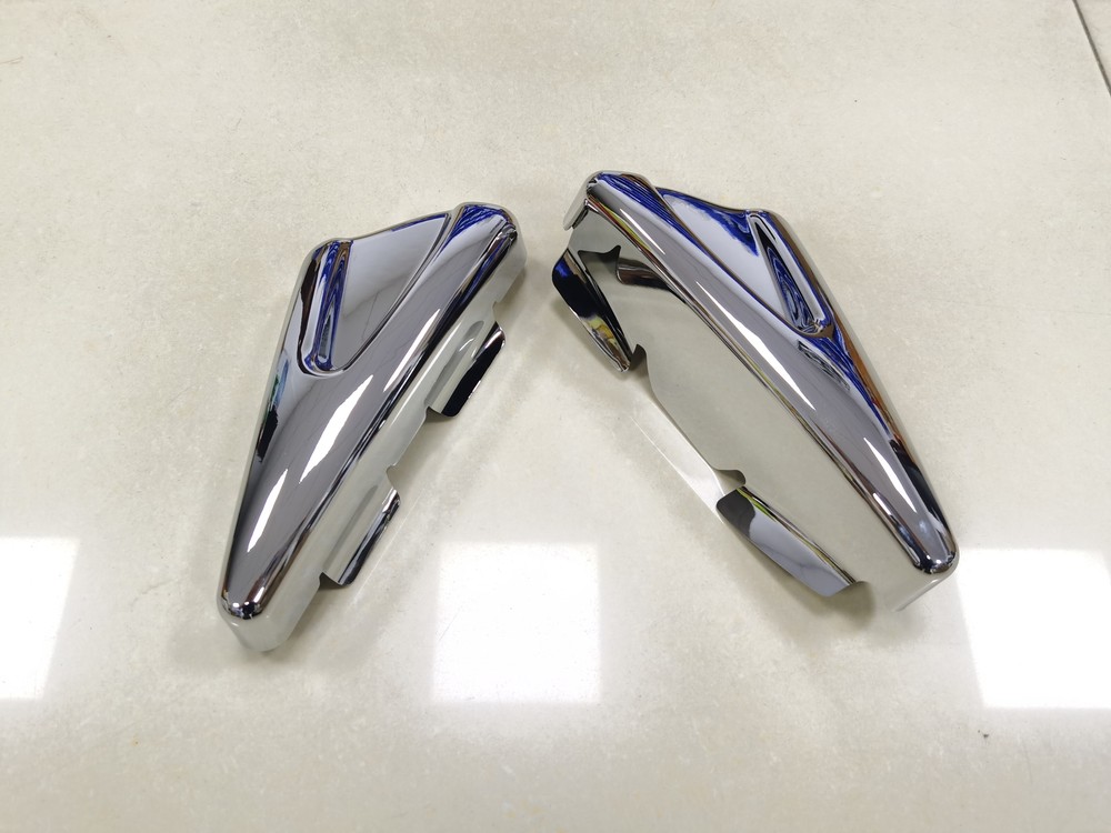 Chrome ABS Plastic Side Frame Tank Covers Kit For Harley Night V-Rod VRSCF VRSCX