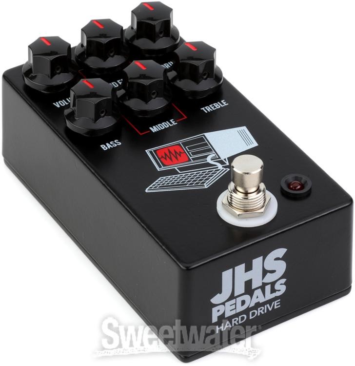 JHS Hard Drive Distortion Pedal - Black
