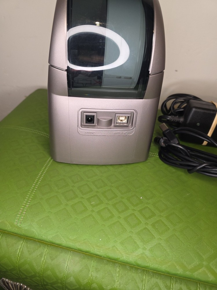 TESTED Dymo LabelWriter Duo 93105 Thermal Label Printer With Cables Adapter