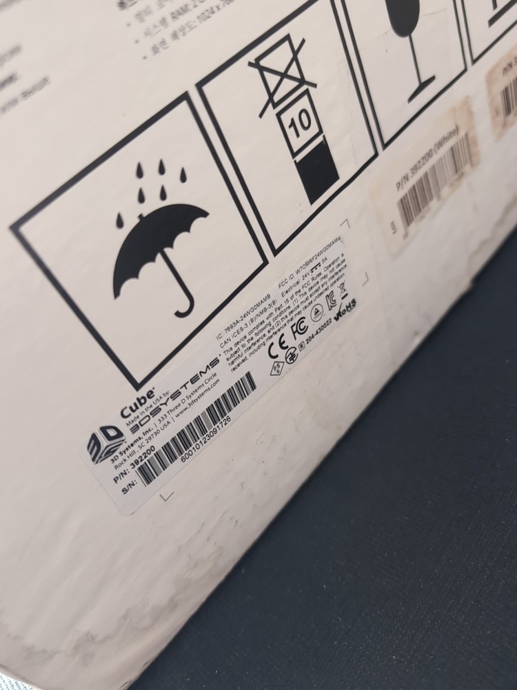 Cube 3D Printer Model 39220 White