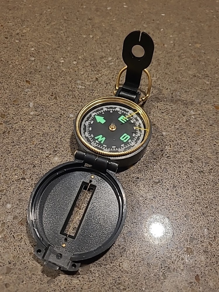 Vintage Working Academy Engineer Directional Compass
