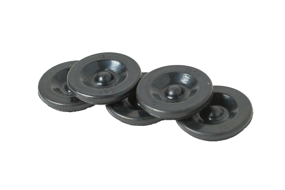 Rubber Grease Plugs for Hub Dust Cap fits all Dexter EZ Lube Axles - 5 Pack