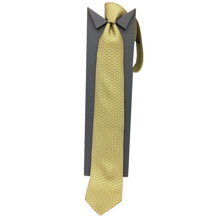 HERMES Tie Chain D Ancre Yellow aq10546