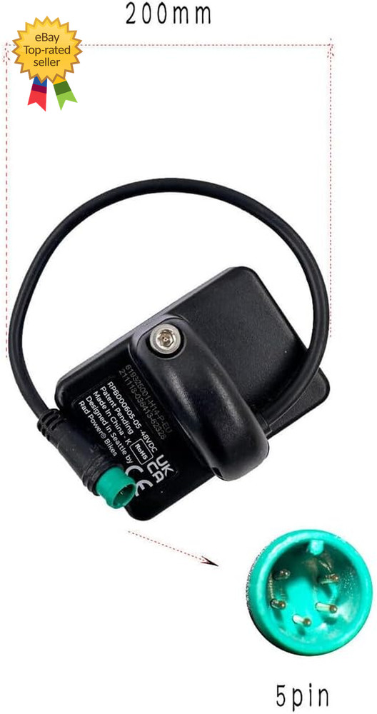 Rad Power LCD Display Meter 48V Ebike Speed Control Screen Panel with Waterproof