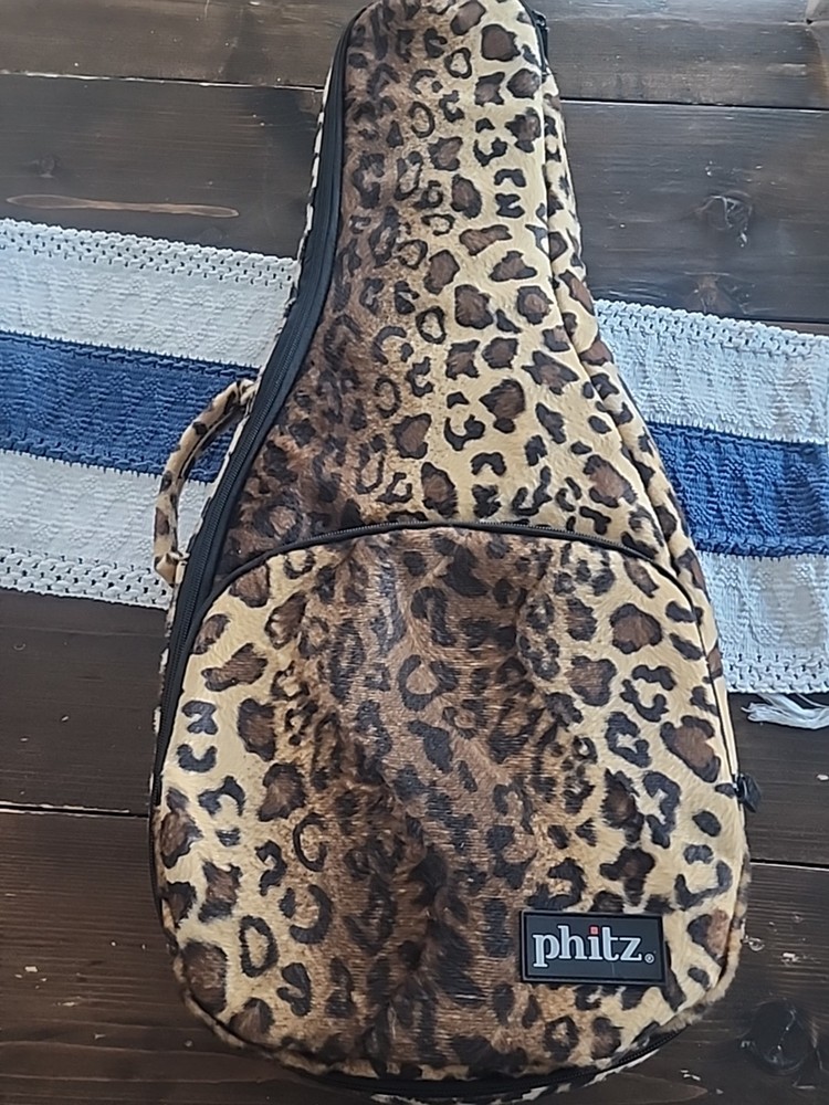 🔥 PHITZ CHEETAH, LEOPARD GUITAR VIOLIN MUSICIANS BACKPACK CASE