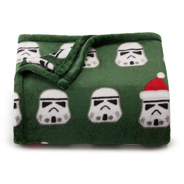 Super Soft Oversized Ultra-Plush Throw - Star Wars Christmas