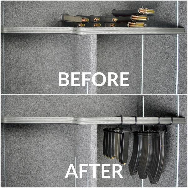 Gun Storage Solutions Mag Minder - Gun Magazine Storage Rack (2 sizes)