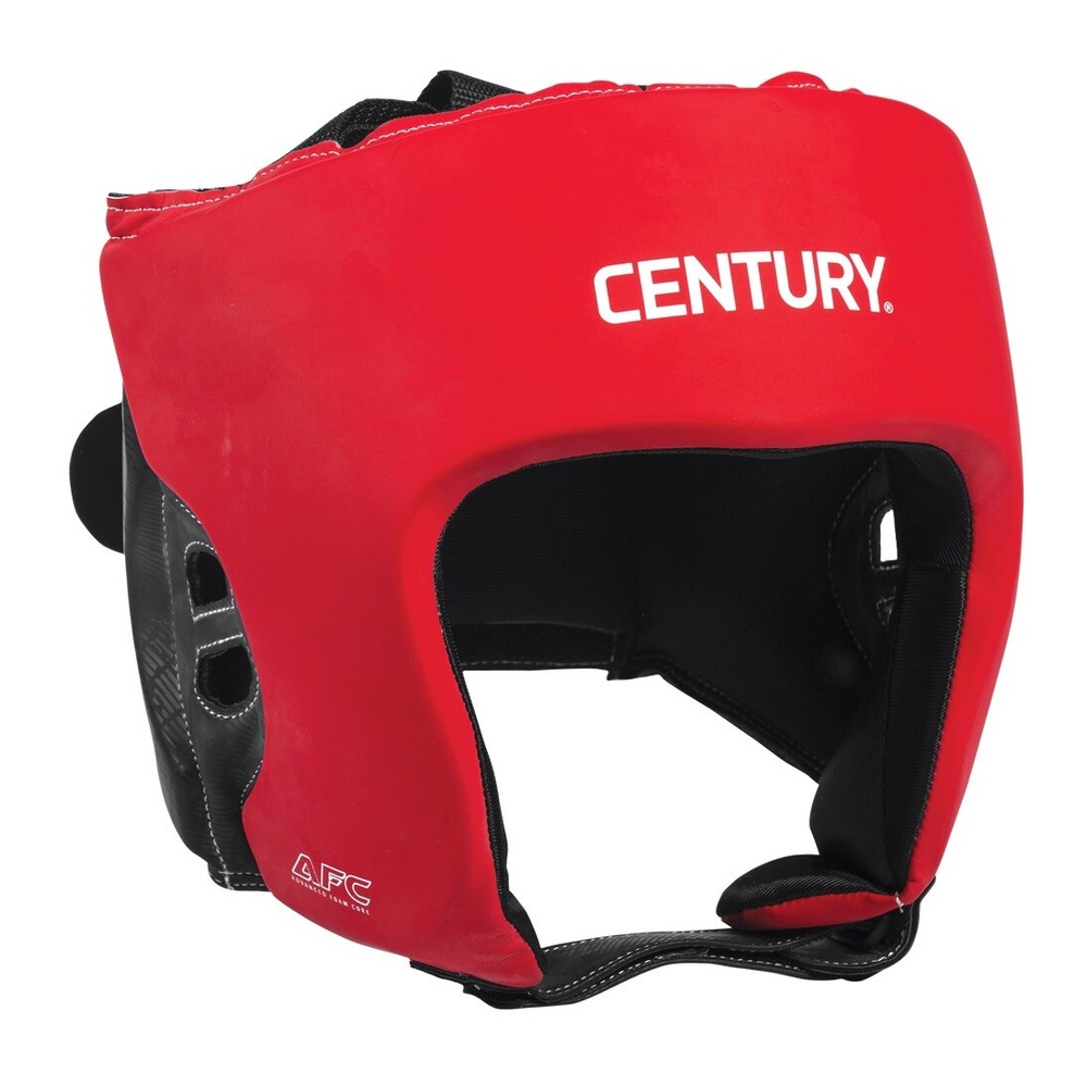Century Brave Open-Faced Headgear Advanced Foam Core, Small/Medium - Red