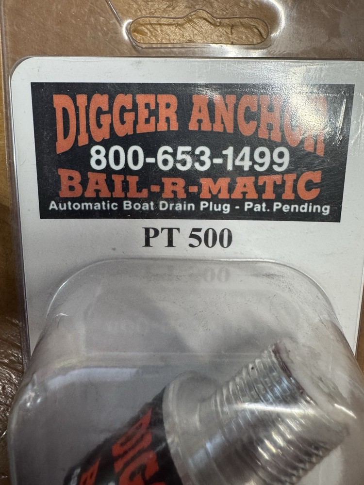 Digger Anchor Bail-R-Matic PT-500 Boat Plug