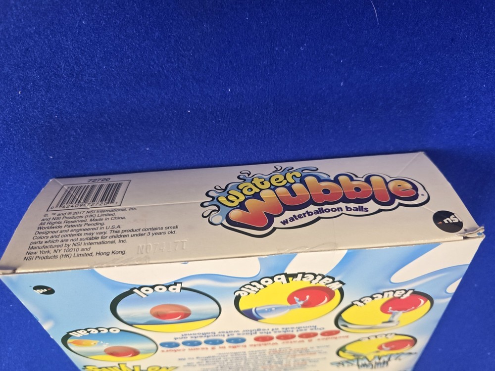 ..WATER WUBBLES Reusable Balloon Balls.. Unopened ...8 Pack.small Balls..