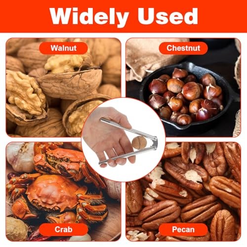 18PCS Nut Cracker Tool, Stainless Steel Nut Cracker Tool Nuts Crackers for All