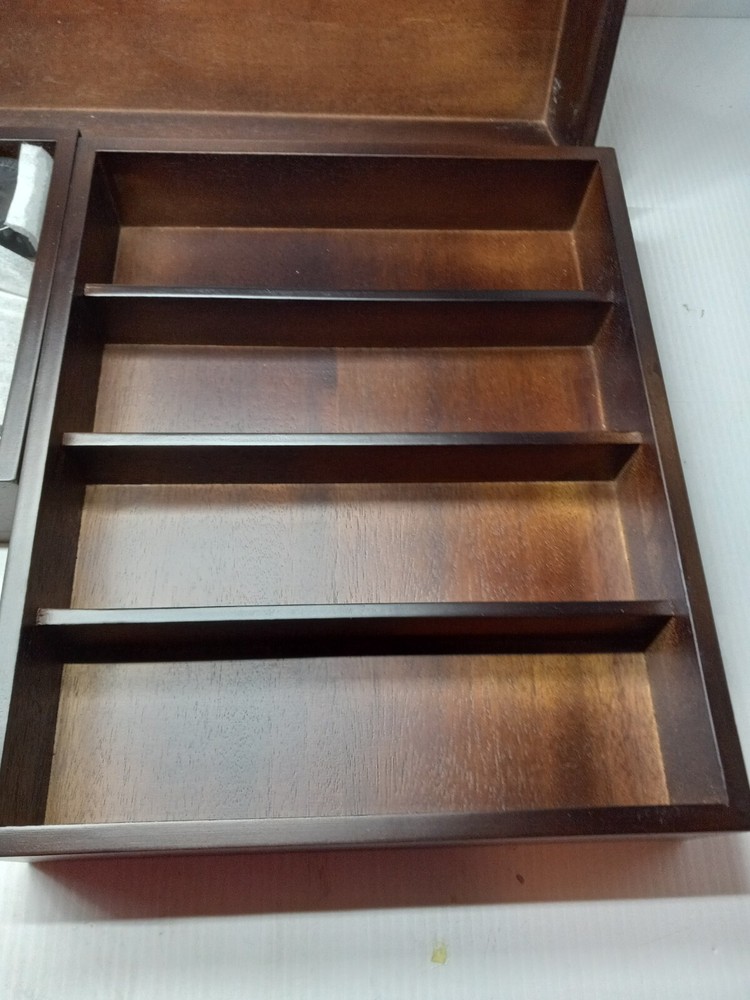 HausenWare 15pc Wood Serving Collection Tray