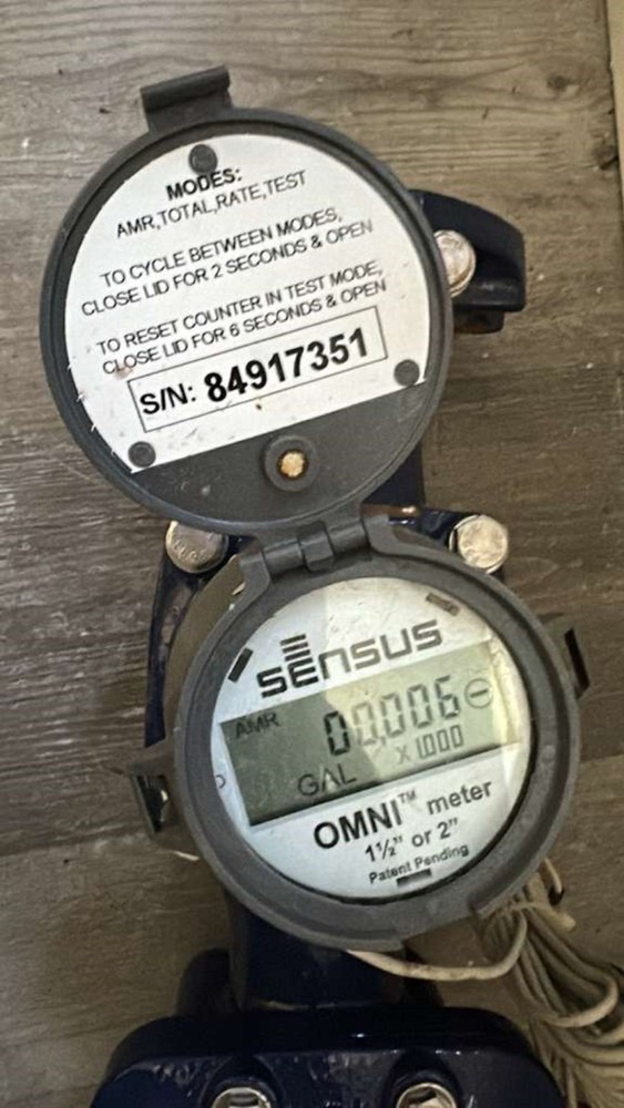 SENSUS OMNI 84917351 1½" or 2" Smart Digital Water Meter