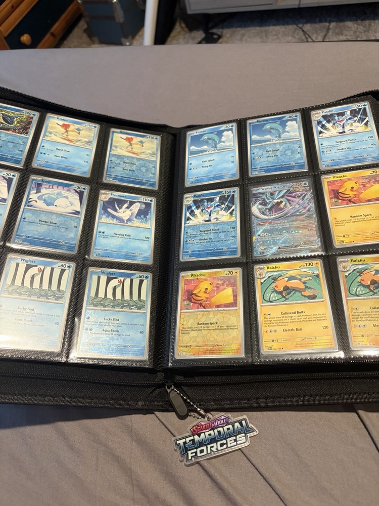 Pokemon Temporal Forces Complete Base Master Set - EX and Reverse Holo Binder