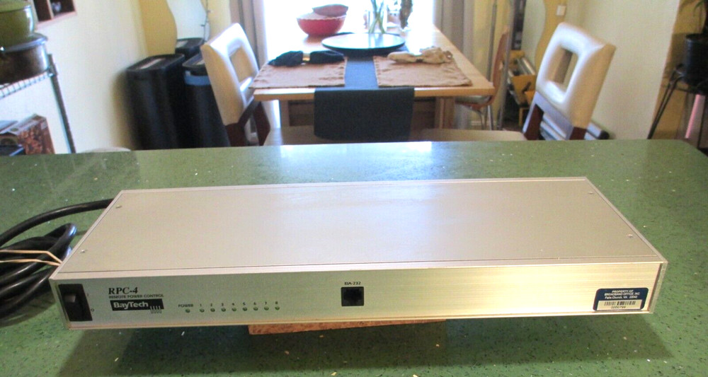 BayTech RPC-4 8 Port REMOTE POWER CONTROL