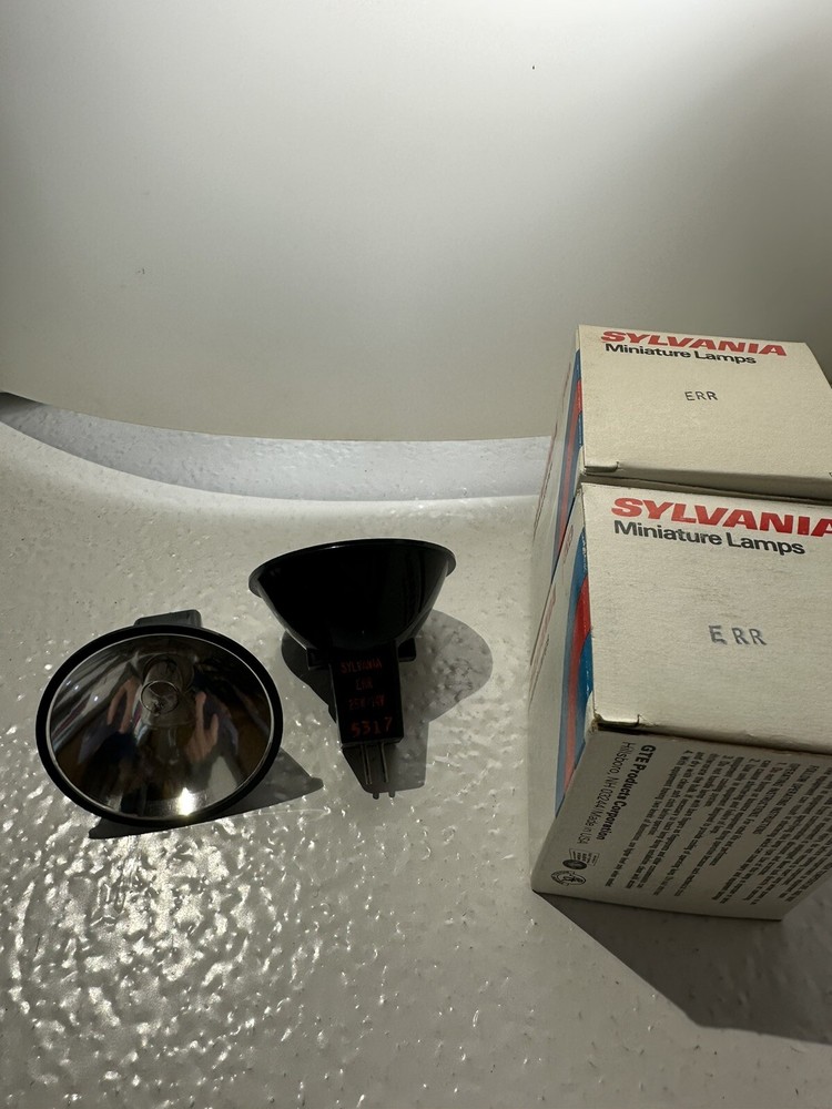 ERR  "2-pack"  projector lamp projection light bulb, miniature 14v 25w Sylvania