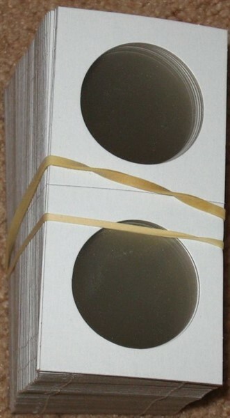 100 Lighthouse 35mm Half Dollar 2x2 Paper Coin Flips 2 x 2 holders