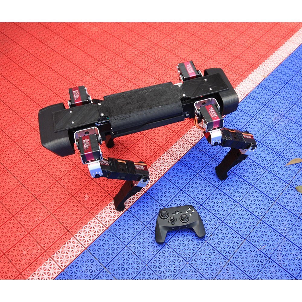 ROS Open Source AI Robot Dog Bionic big Quadruped Robot Basic RC Controller TZ