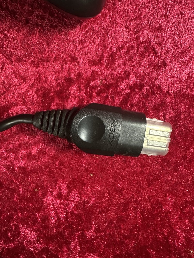 Original OEM Xbox Controller S Type Black 🔥TESTED🔥 Og X Box MICROSOFT