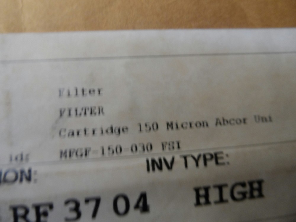 Polymicro Filter Cartridges CMMFGF15030 QTY 15 New