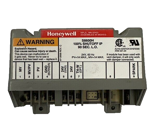 GUARANTEED WORKING TESTED S8600H Honeywell Intermittent Pilot Ignition Module